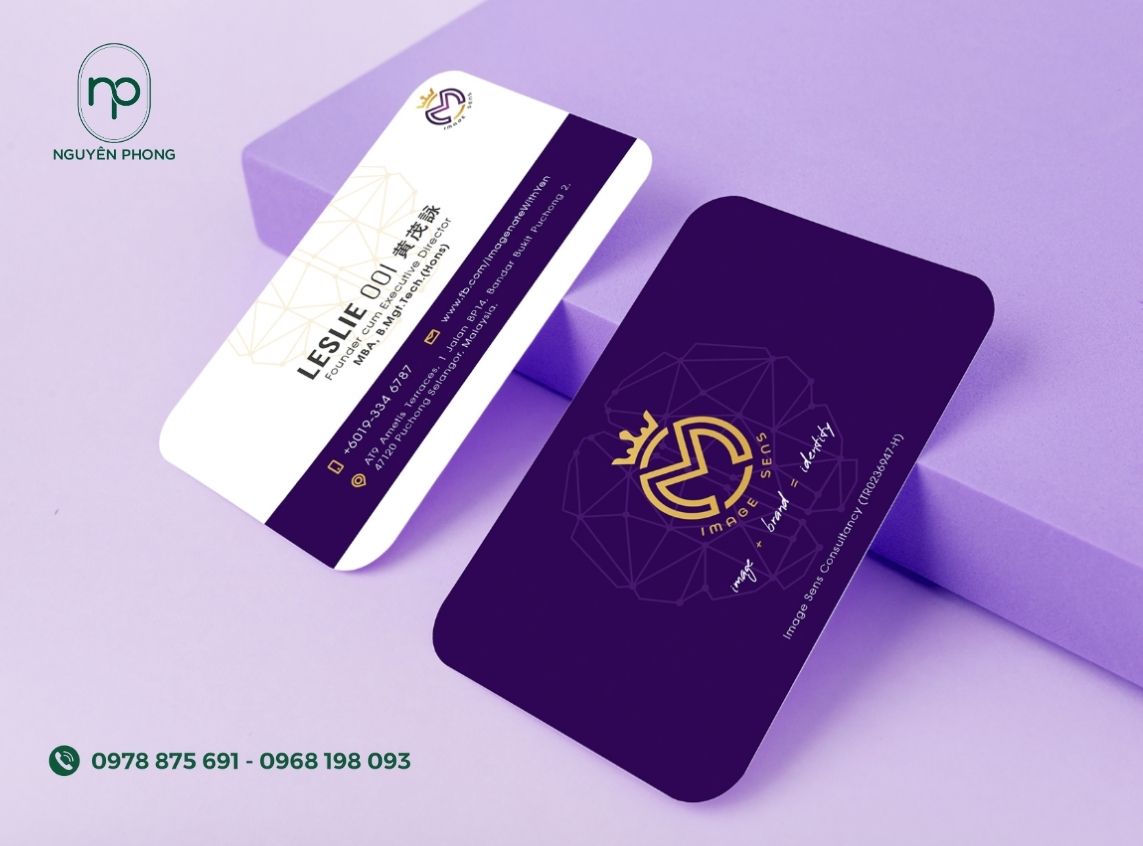 Yếu tố nhận diện thương hiệu trên name card